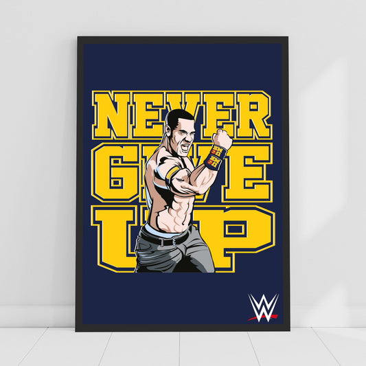 John Cena 'Never Give Up' Poster