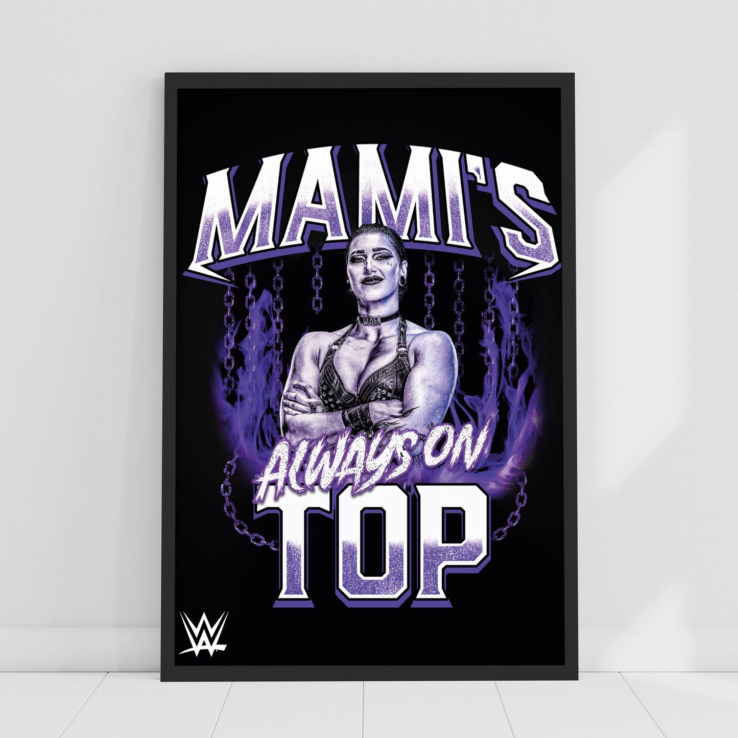 Rhea Ripley 'Mamis Always on Top' Poster