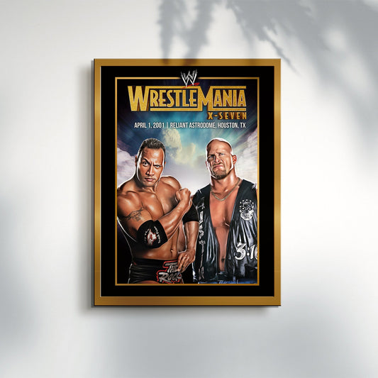 Wrestlemania X-Seven (17) Poster