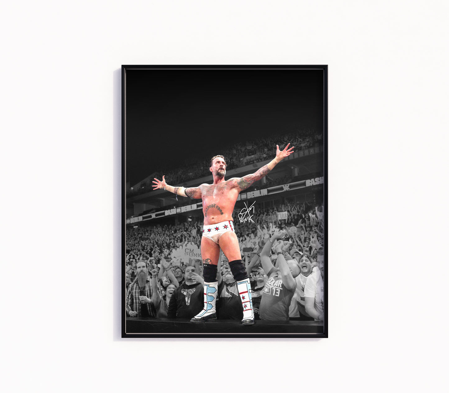 CM Punk Poster