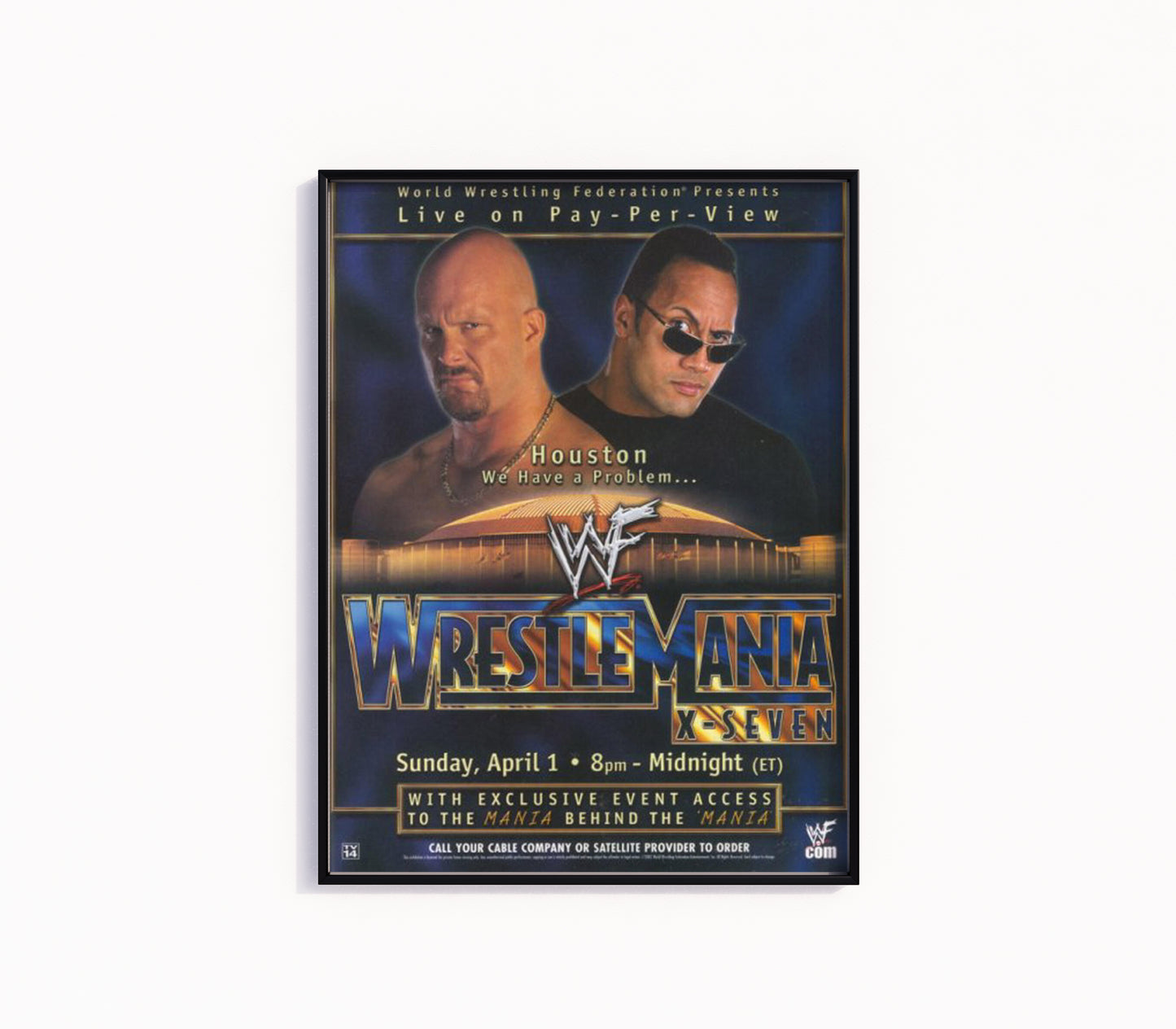 Wrestlemania 17 Poster